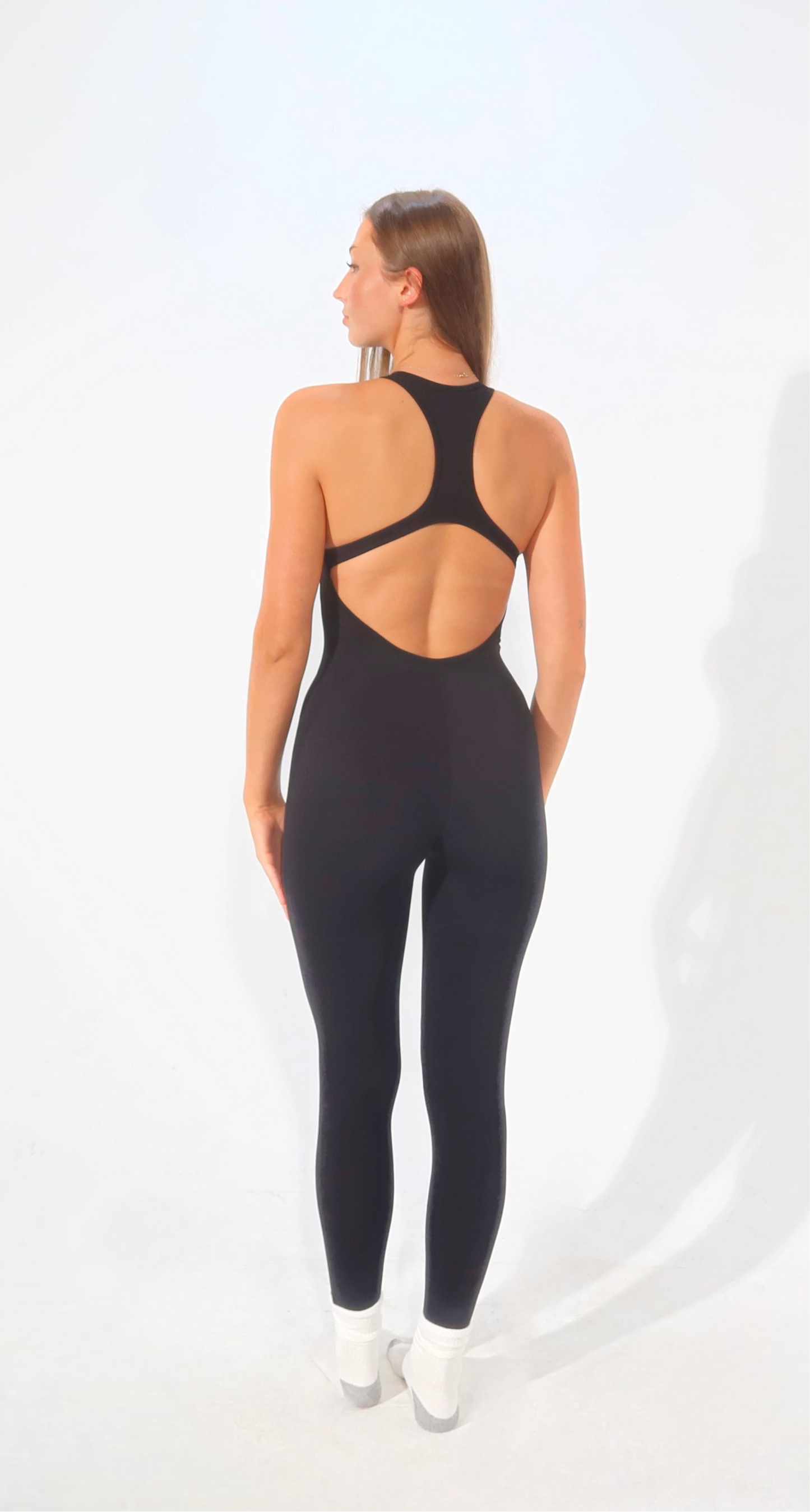 JUMPSUIT: RACER BACK & CUT OUT
ALL IN ONE